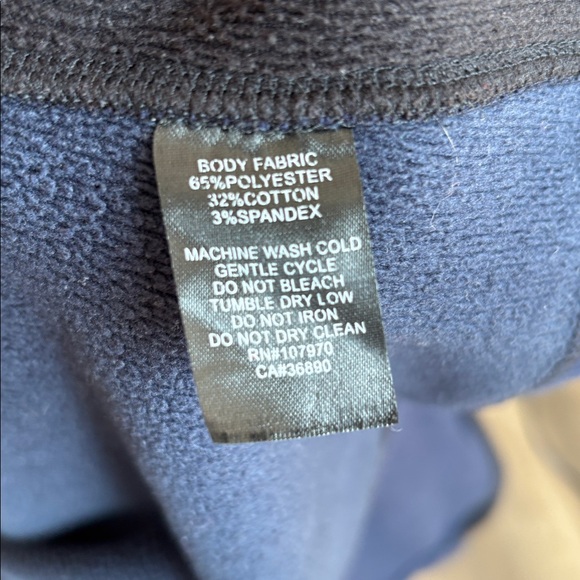 Kerrits Blue Quarter Zip Fleece Pullover Small - Picture 10 of 10